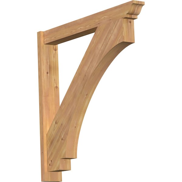 Ekena Millwork Imperial Traditional Smooth Outlooker, Western Red Cedar, 5 1/2"W x 40"D x 40"H OUT06X40X40IMP01SWR - main